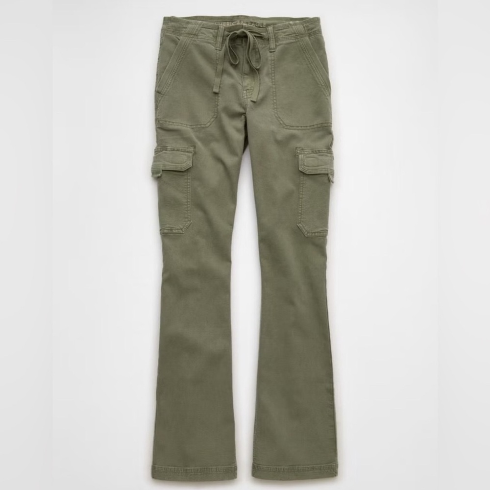 American Eagle Outfitters Olive Boot Cut Pants